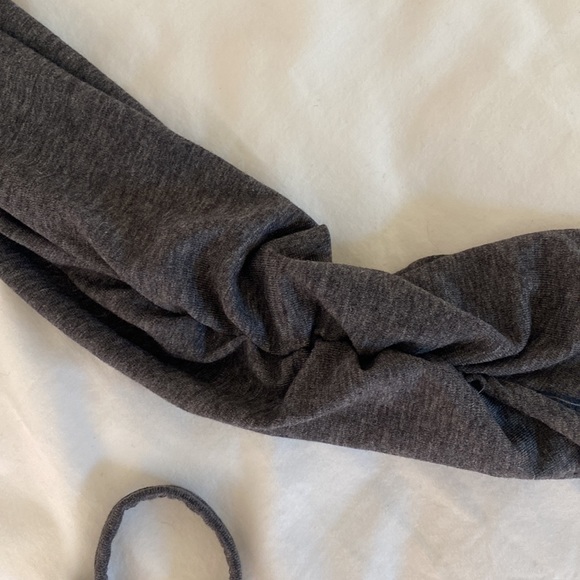 GYMSHARK Long Sleeve Ribbon Crop Top - Charcoal Marl - Large BRAND NEW - Picture 7 of 13